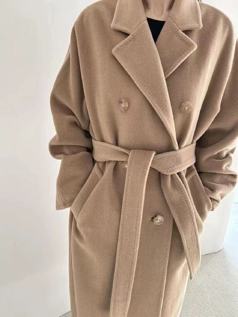 MaxMara 101801 Classic Wool Coat-2508