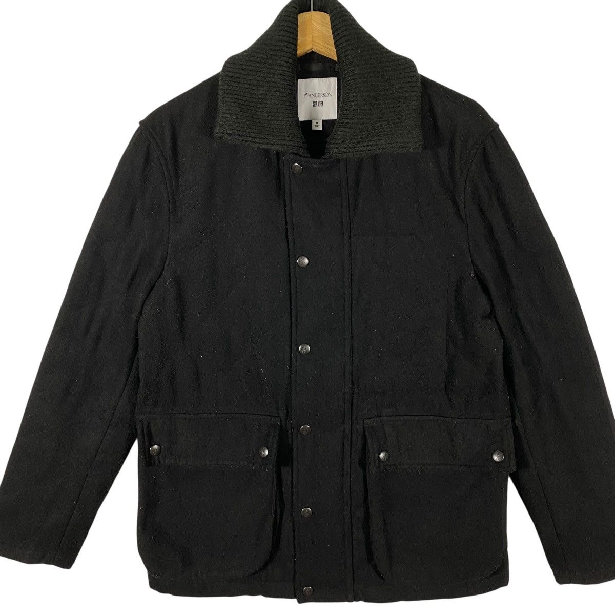 JW Anderson × Uniqlo J.w Anderson X Japanese Brand Wool Zipper Jacket M Size Size US M / EU 48-50 / 2 - 4 Thumbnail