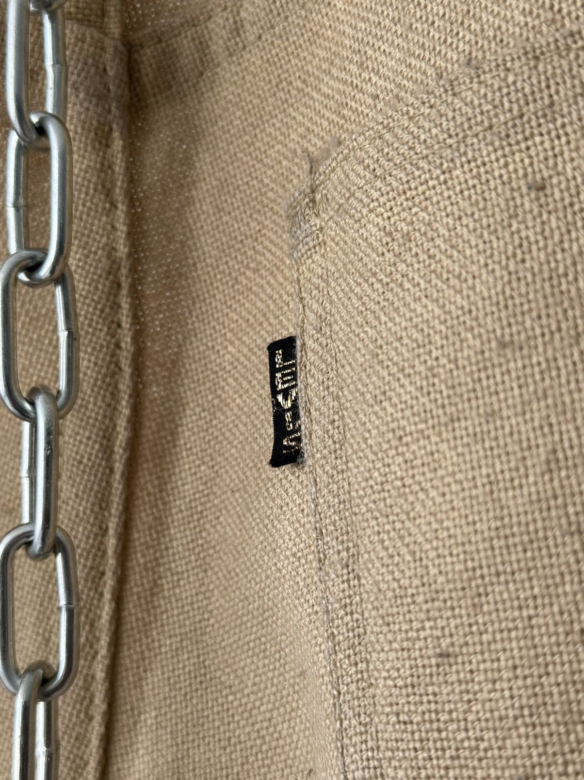 Levi's 1970s Vintage Levi’s Sta-Prest ‘BIG E’ Talon Hippie Pants Size US 30 / EU 46 - 11 Thumbnail