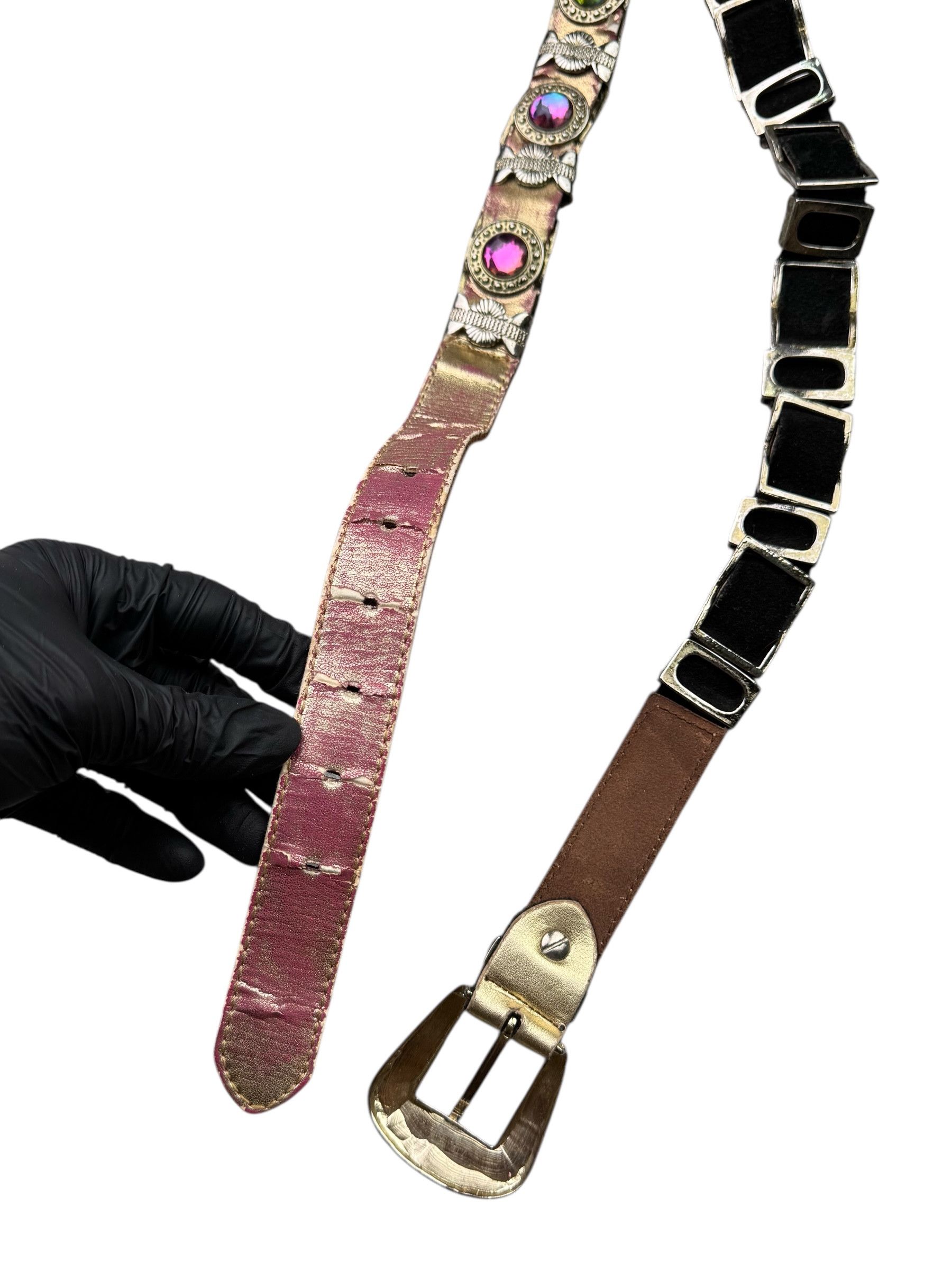 Vintage Y2K Belt W331(V9) Size 32 - 4 Thumbnail