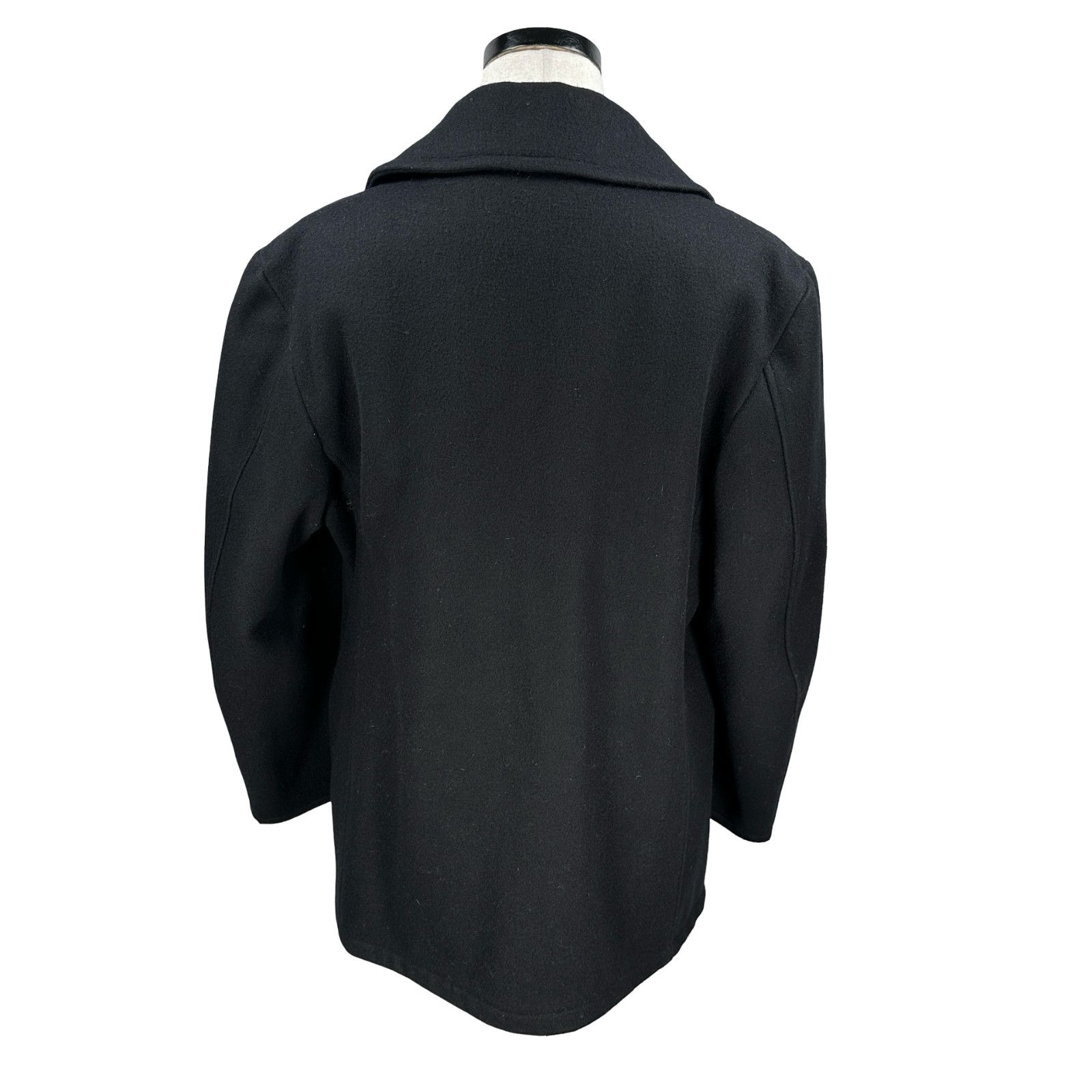 Sterlingwear Sterlingwear Peacoat Men’s 44R Navy Blue Wool Quilted Lined Size US L / EU 52-54 / 3 - 4 Thumbnail