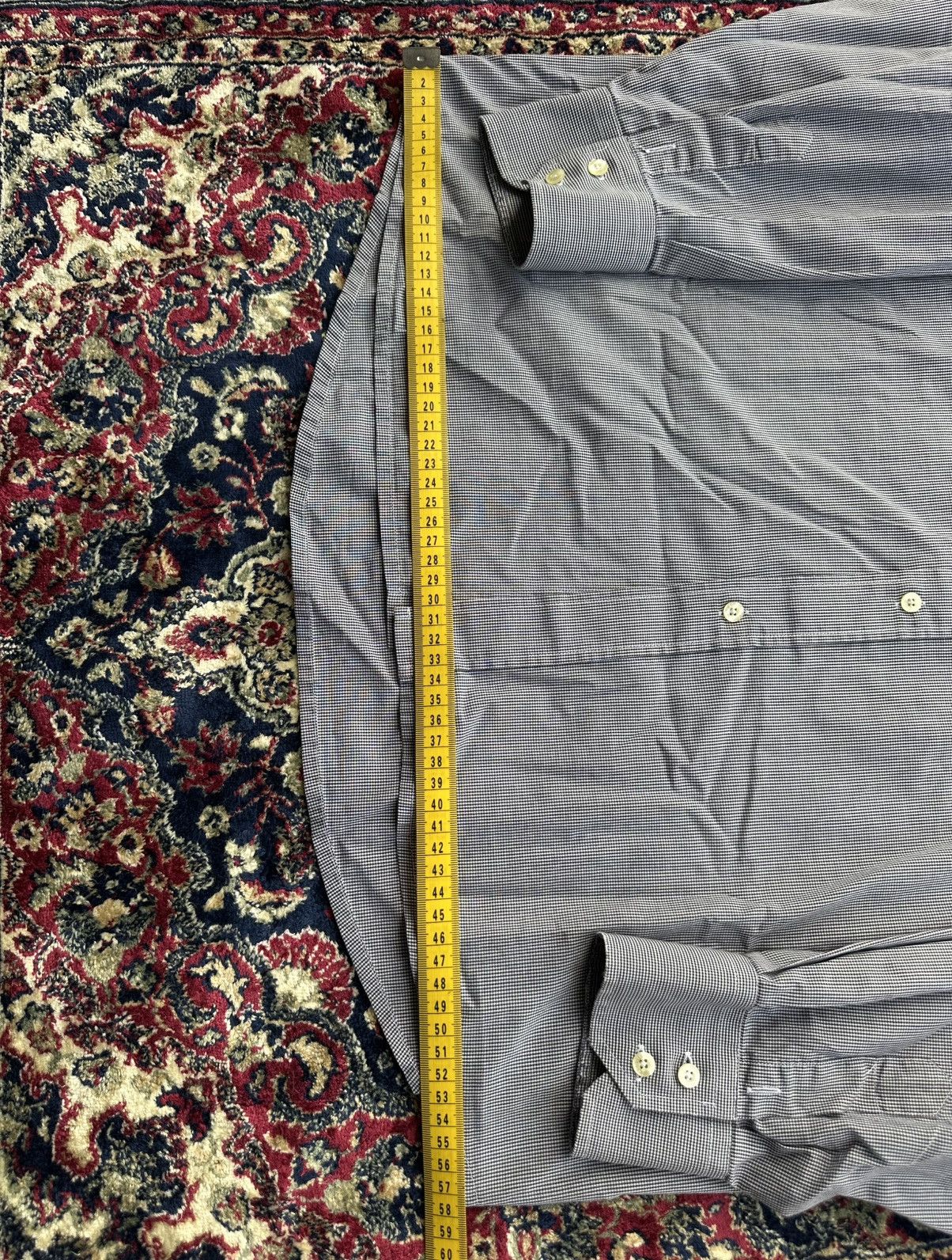 Lacoste Summer Grey/Blue Lacoste Shirt Size 45 Size US XL / EU 56 / 4 - 10 Thumbnail