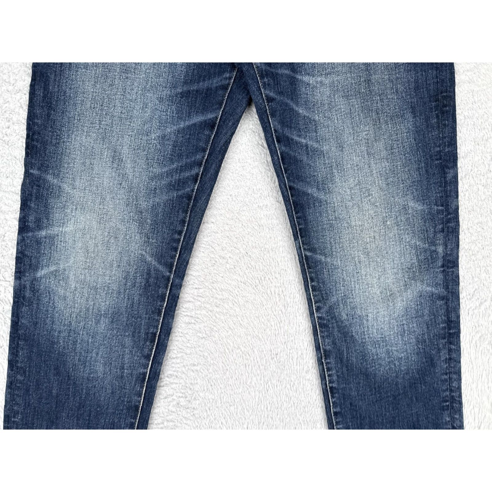American Eagle Outfitters American Eagle Jeans Mens 29x30 Blue Jegging Skinny Straight Leg AirFlex Size US 29 - 3 Thumbnail