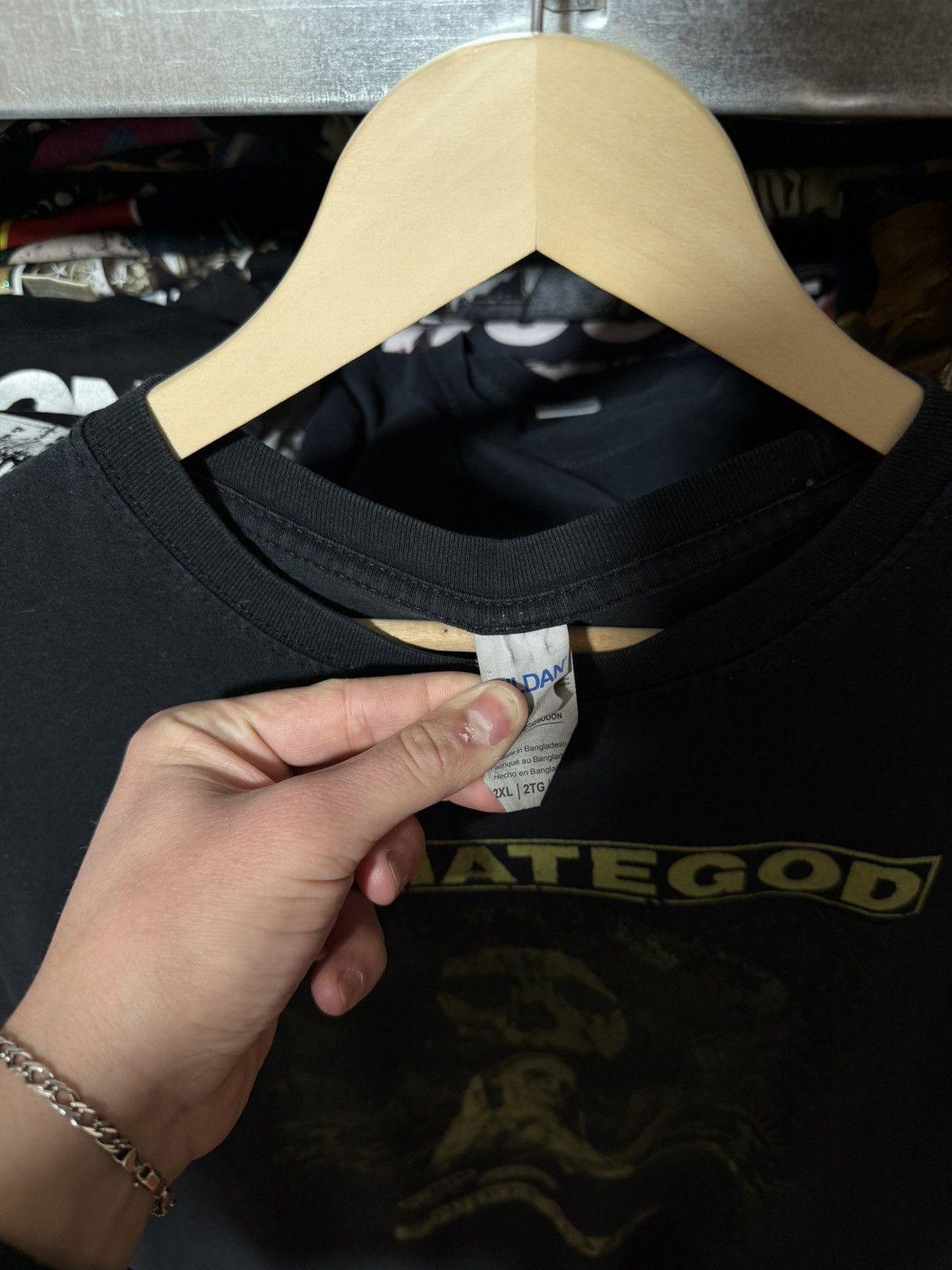 Vintage Vintage Eye Hate God Summer European Tour 2018 T-Shirt Size US XXL / EU 58 / 5 - 5 Thumbnail
