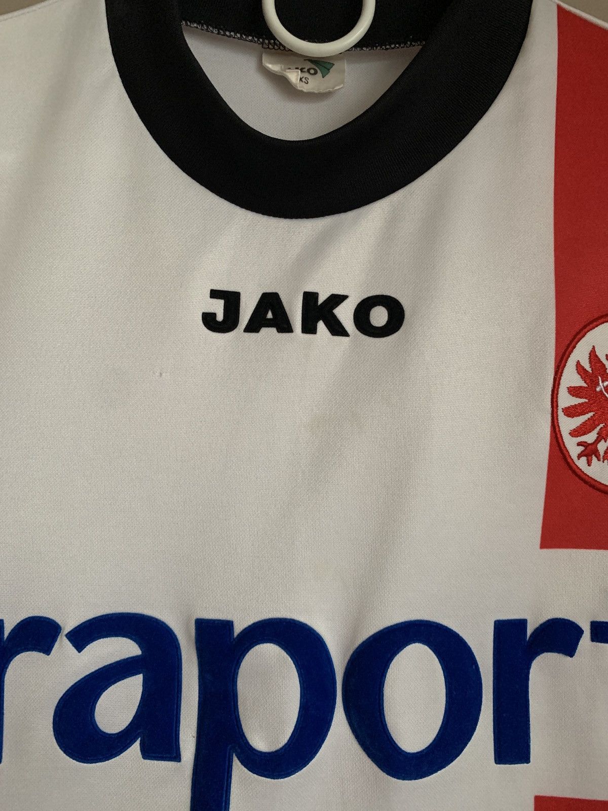 Vintage 2005/06 Eintracht Frankfurt Away Jako Football Shirt Jersey Size US XS / EU 42 / 0 - 8 Thumbnail