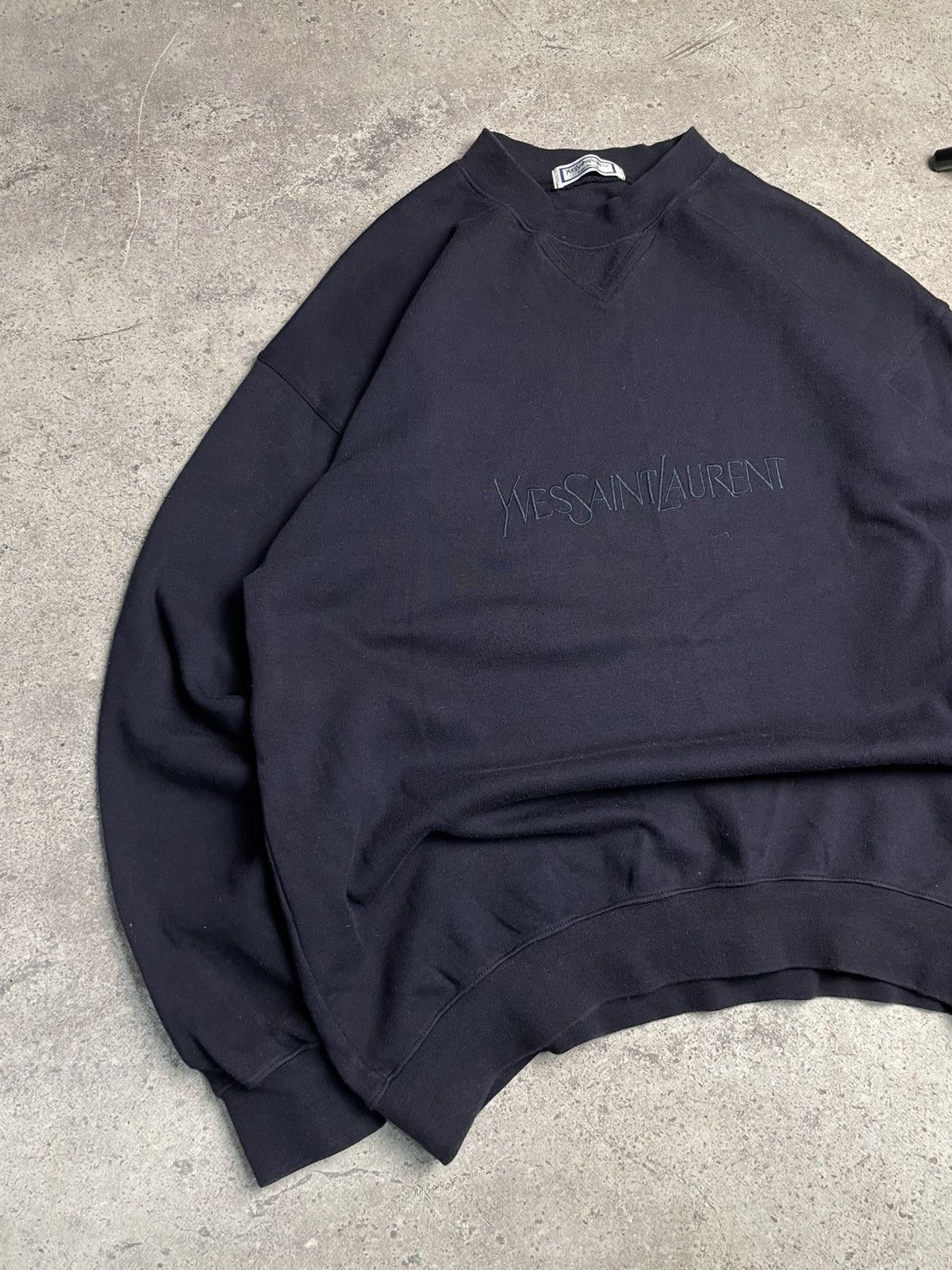 Yves Saint Laurent Vintage Yves Saint Laurent Sweatshirt Size US L / EU 52-54 / 3 - 2 Thumbnail