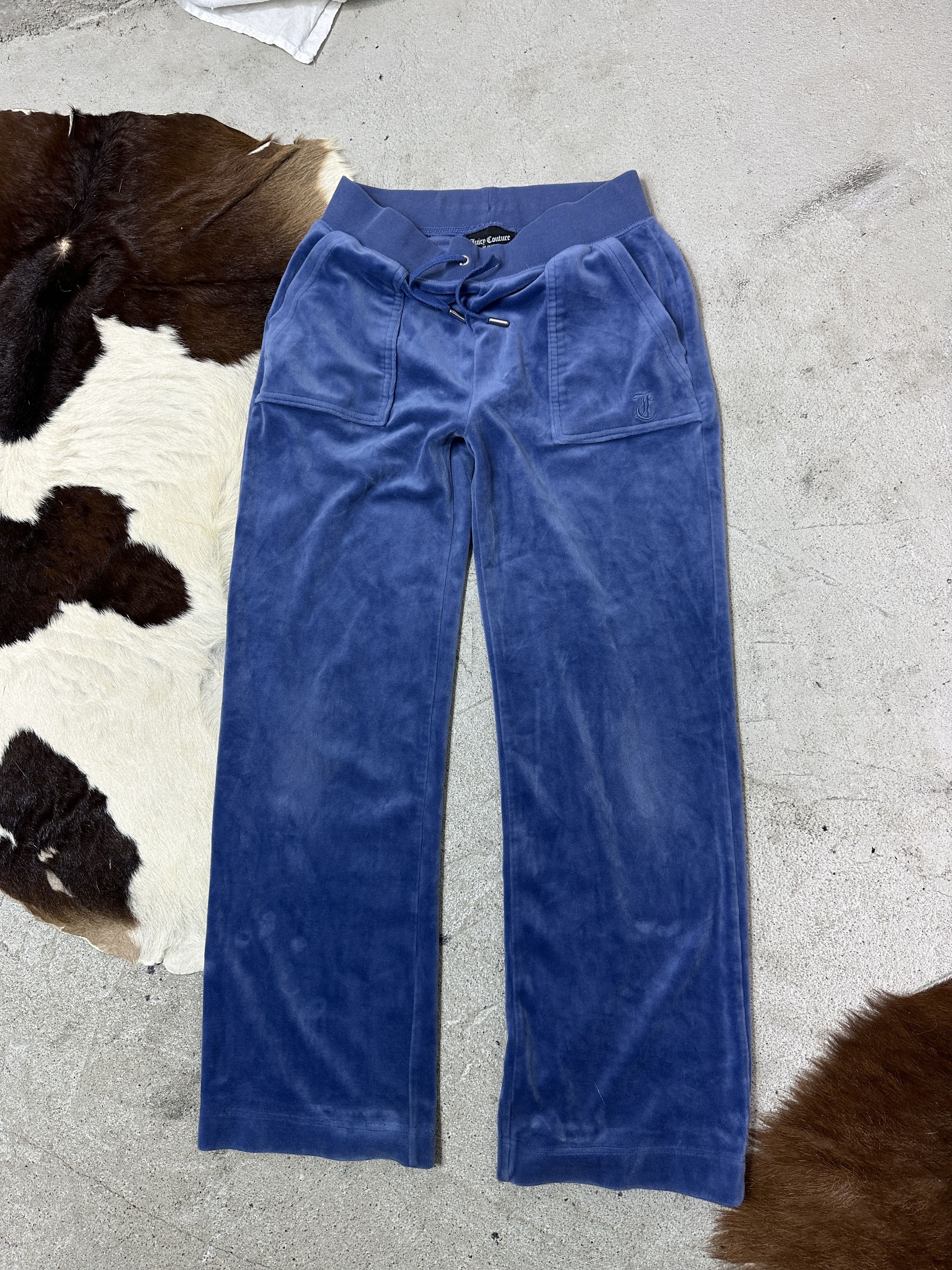 Juicy Couture Vintage Velvet Streetwear Juicy Couture Sweatpants Y2K Size 24" / US 00 / IT 34 - 2 Thumbnail