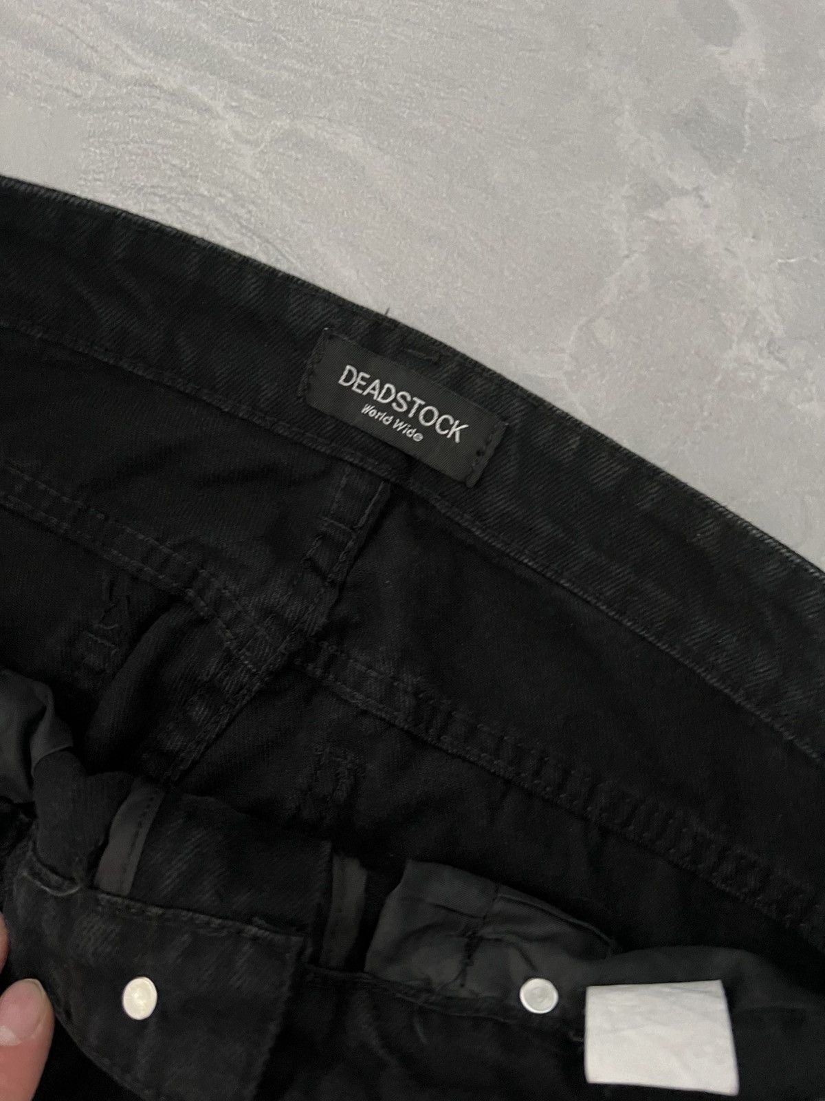 Vintage Rare Vintage Slim Denim Jeans — Glam Streetwear Style Swag Size US 33 - 5 Thumbnail