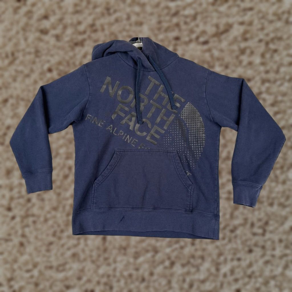 The North Face The North Face Hoodie Mens Medium Blue Pullover Cotton Blend READ Size US M / EU 48-50 / 2 - 1 Thumbnail