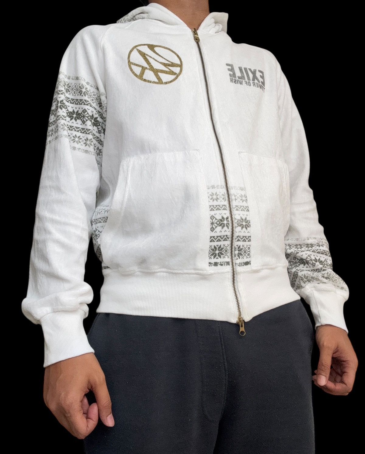 Japanese Brand 24 Karats Gold Digger Chrome Hearts Style Hoodies Size US L / EU 52-54 / 3 - 14 Thumbnail