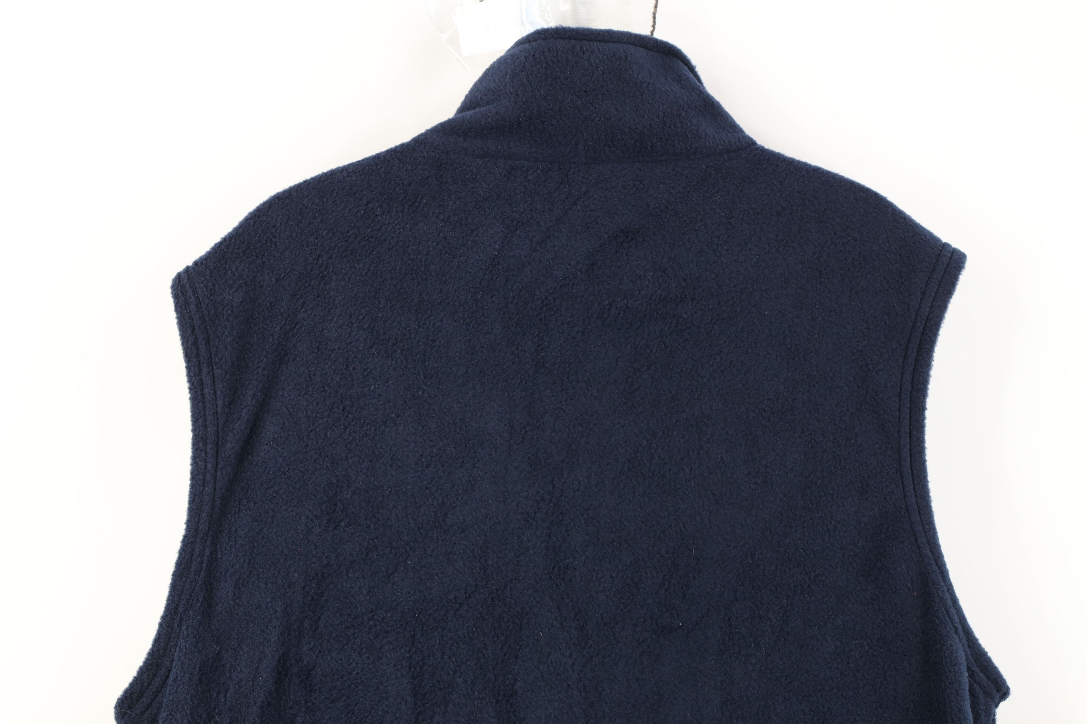 Vintage Vintage 90s Streetwear Alaska Fleece Vest Jacket Blue USA Size US L / EU 52-54 / 3 - 13 Thumbnail