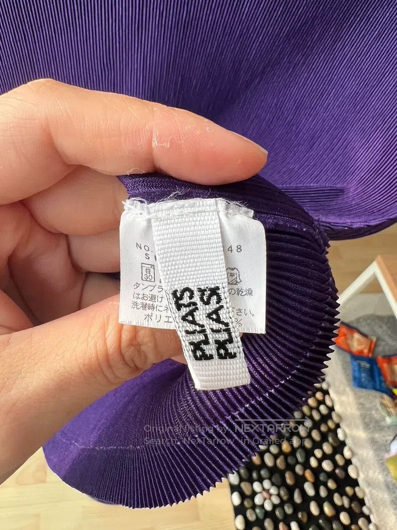 Issey Miyake Issey Miyake Purple Fine Pleated Top Size L / US 10 / IT 46 - 4 Thumbnail