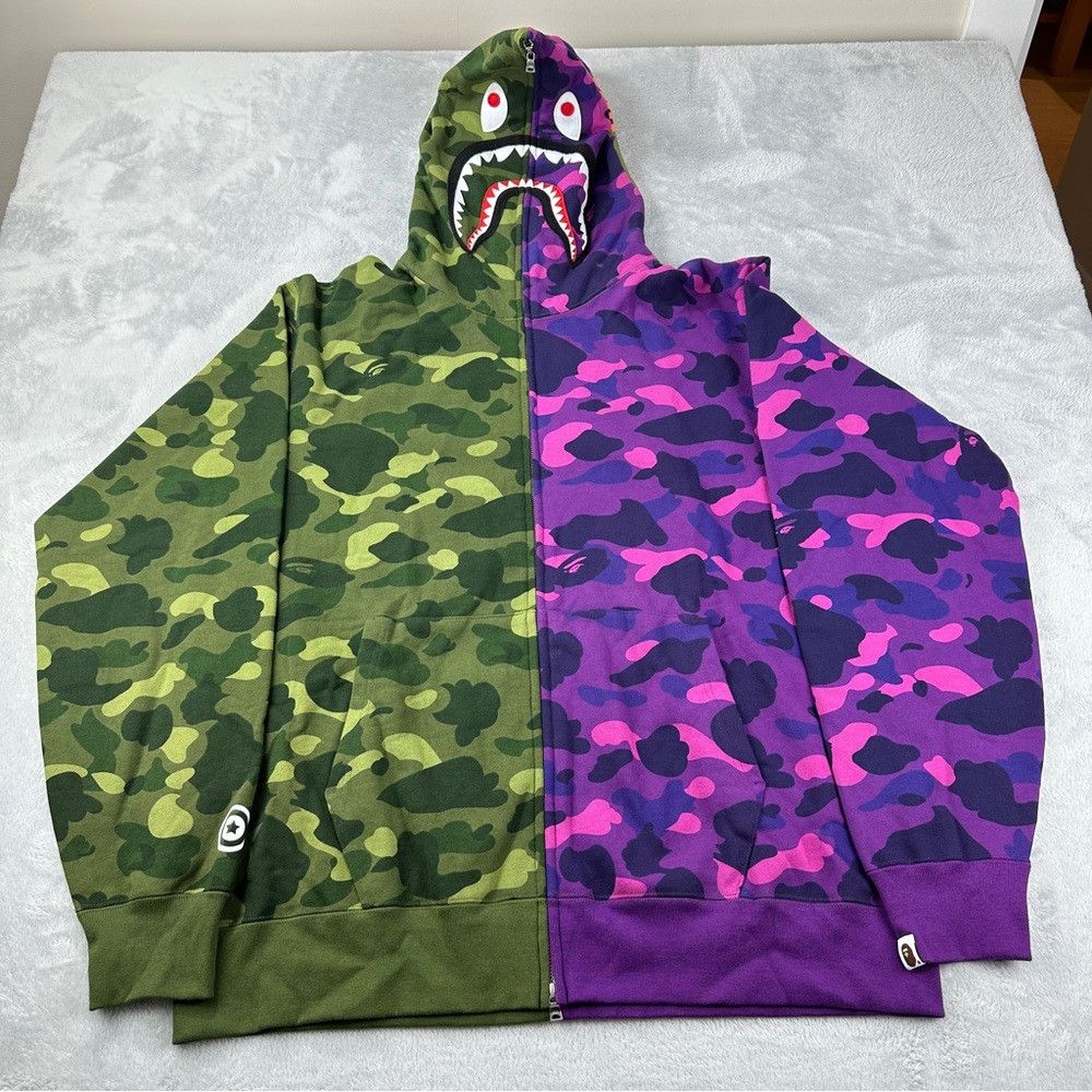 トップス Supreme x B.B. Simon Zip Up Hoodie Camo Supreme b.b. Simon Zip Up Hooded Sweatshirt Woodland Camo