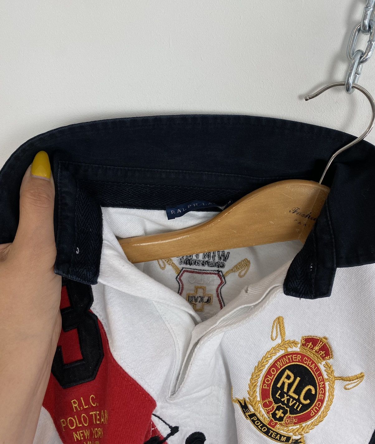 Ralph Lauren Polo Ralph Lauren Shirt Mercer Team NY #3 Club Rugby shirt Size L / US 10 / IT 46 - 9 Thumbnail