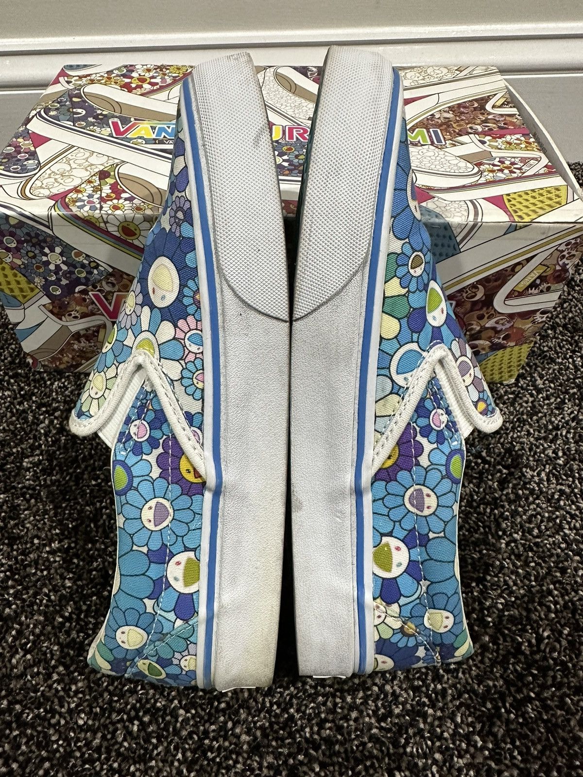 Takashi Murakami × Vans Takashi Murakami x Vans Flower Motif LX Low Slip On Sneaker Size US 6 / EU 39 - 8 Thumbnail