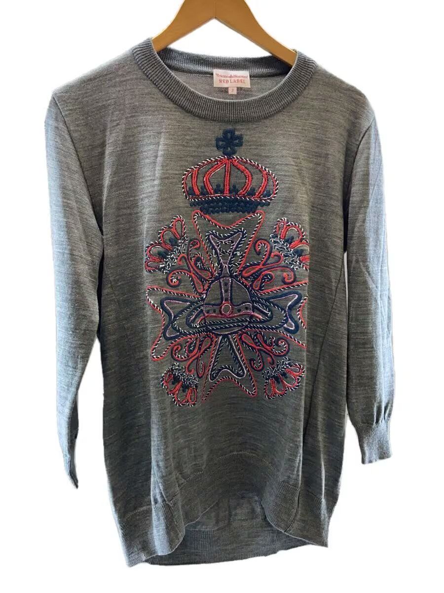 Vivienne Westwood Orb Crest Stitch Knit Sweater Size M / US 6-8 / IT 42-44 - 1 Thumbnail