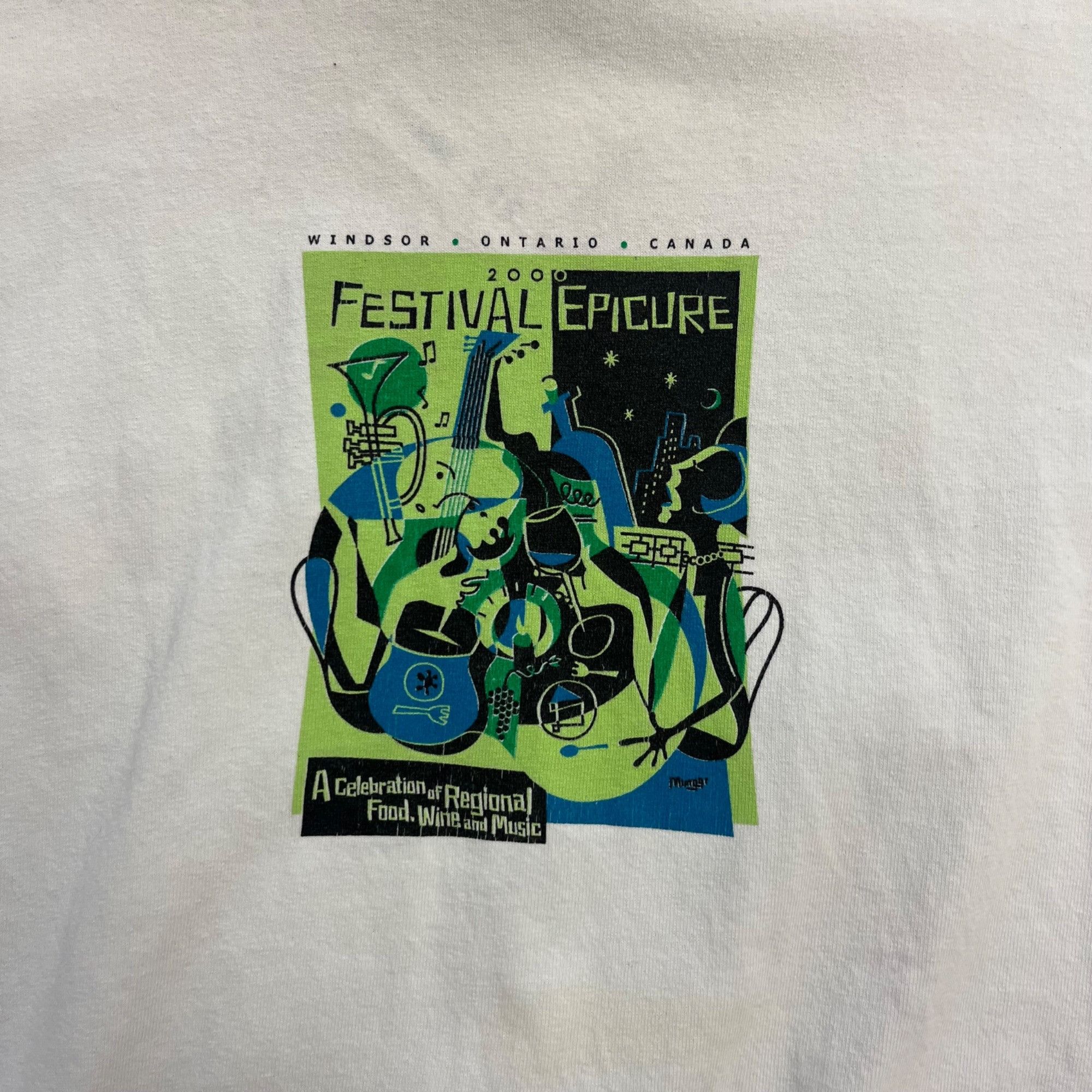 Gildan XL | Vintage 2000 Music Festival Epicure T Size US XL / EU 56 / 4 - 4 Thumbnail