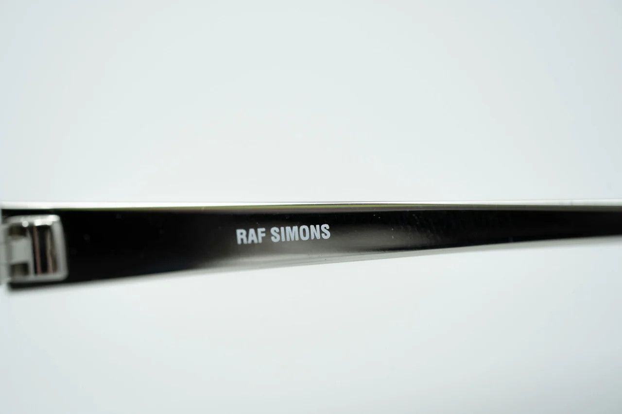 Raf Simons Raf Simons Sunglasses Rectangular Silver and Grey Size ONE SIZE - 4 Thumbnail