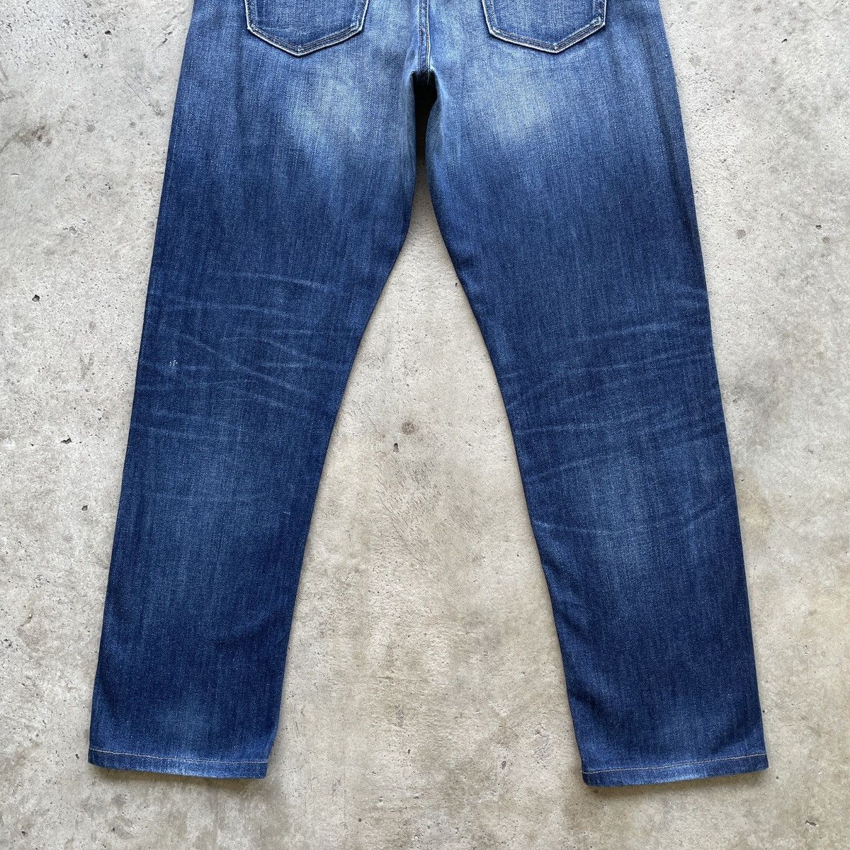 Japanese Brand × Jean × Vintage W32💥 Vintage Japanese Brand Faded Denim Jeans Pants Size US 32 / EU 48 - 10 Thumbnail