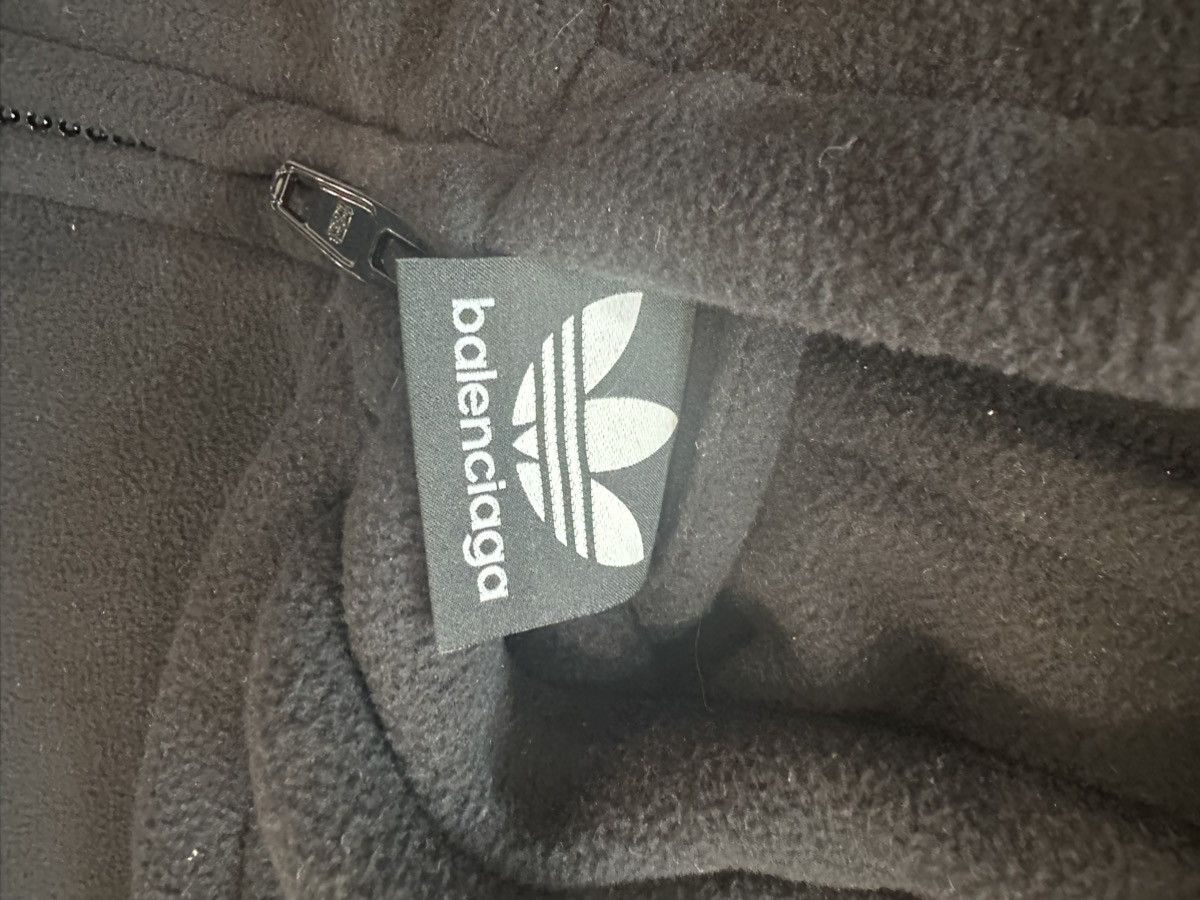 Adidas × Balenciaga Balenciaga Adidas Fleece Hoodie Size US L / EU 52-54 / 3 - 2 Thumbnail