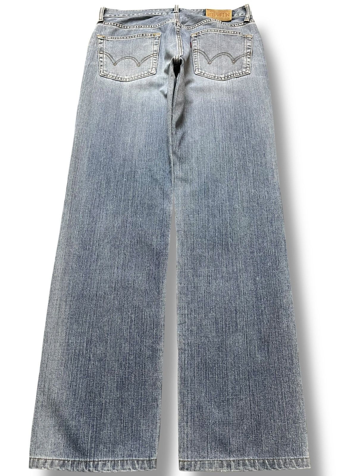 Edwin Vintage Edwin 503zz Faded Distressed Denim Size US 31 - 5 Thumbnail