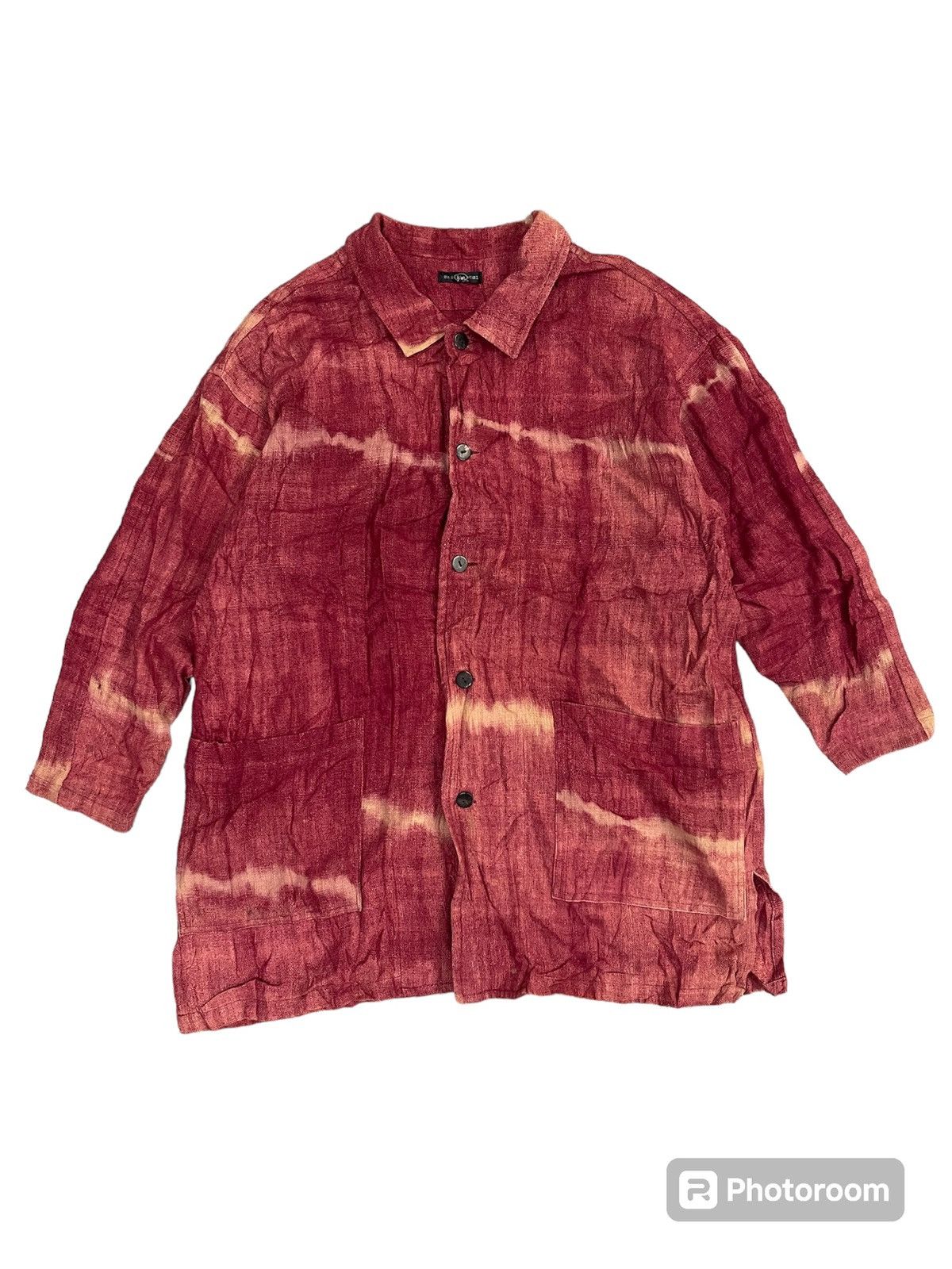 Japanese Brand × Vintage Vintage Japan Plant dyed light jacket with nice design Size US M / EU 48-50 / 2 - 3 Thumbnail