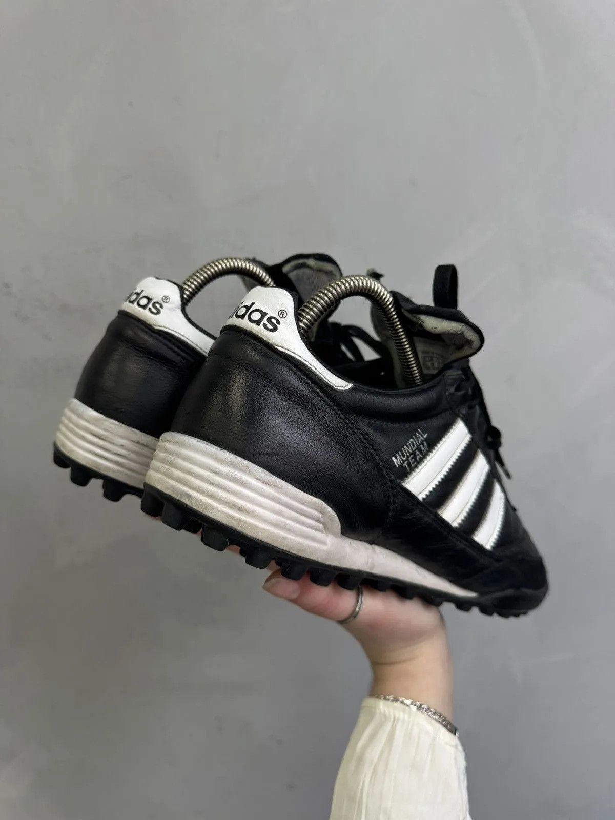 Vintage Vintage Adidas Mundial Soccer Shoes football centipedes Size US 10.5 / EU 43-44 - 5 Thumbnail