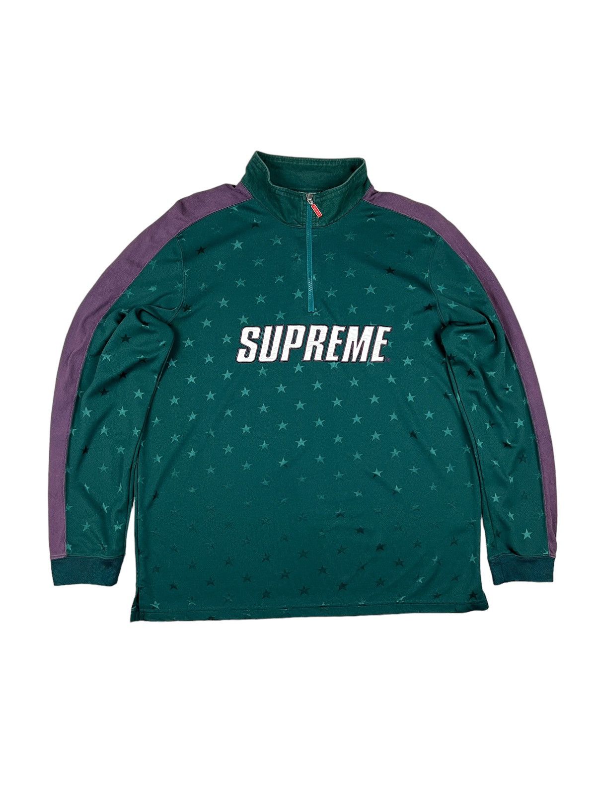 Supreme Supreme FW18 Track Half Zip Pullover Size US XL / EU 56 / 4 - 15 Thumbnail
