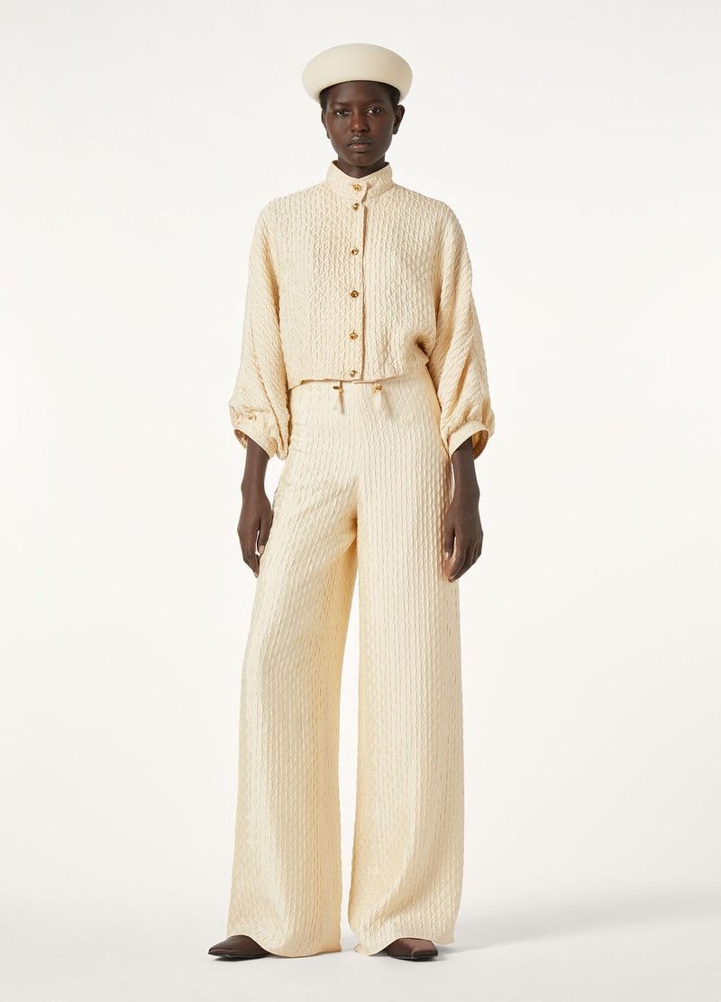 Loro Piana o1srvl11e0526 FAP1826 Dresden Pant in Yellow Size 27" / US 4 / IT 40 - 2 Thumbnail