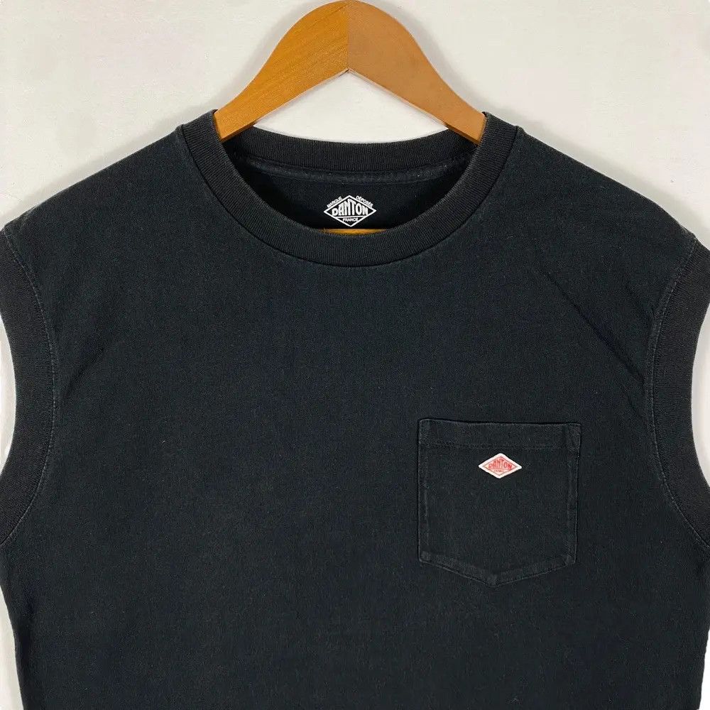 Danton DANTON FRANCE Pocket Tank Tops Tee Shirt Medium Size Size US M / EU 48-50 / 2 - 2 Thumbnail