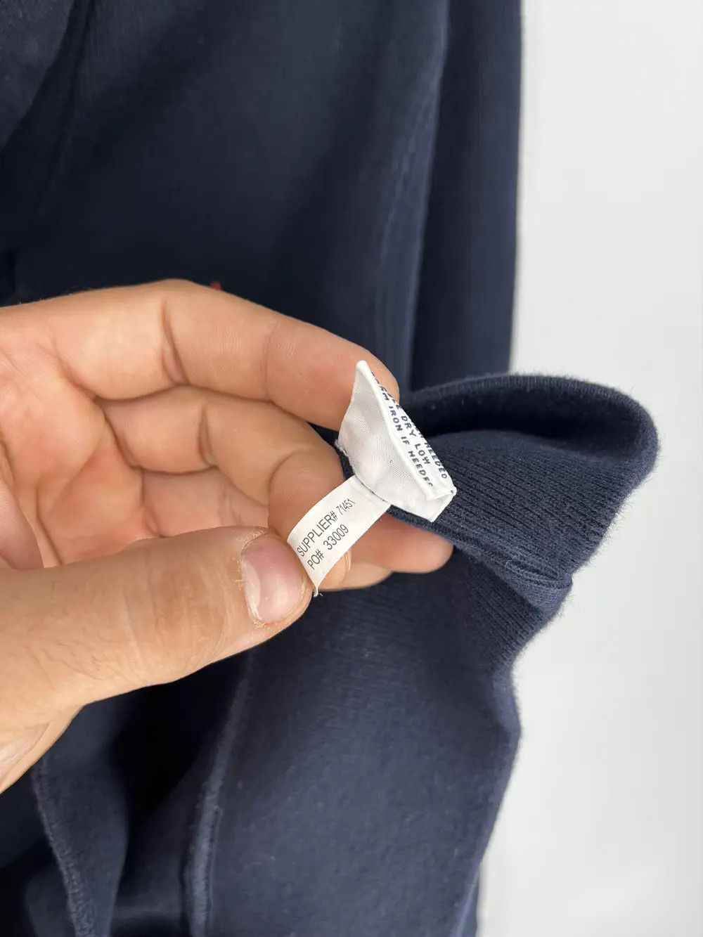 Polo Ralph Lauren Retro Polo Ralph Lauren Blue Shawl Collar Sweatshirt Size US M / EU 48-50 / 2 - 10 Thumbnail