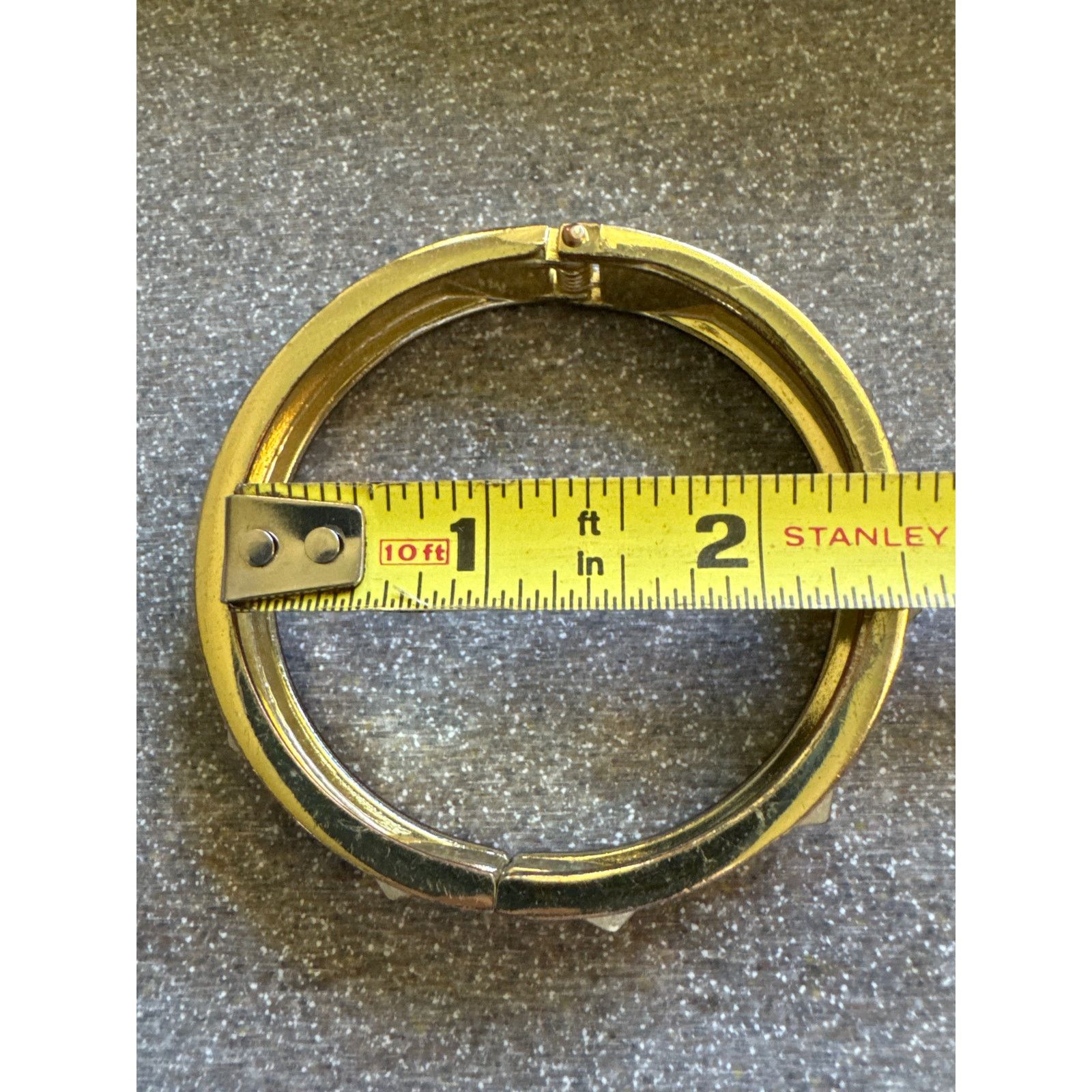 Other Black and Gold Spike Bangle Bracelet Size ONE SIZE - 2 Thumbnail