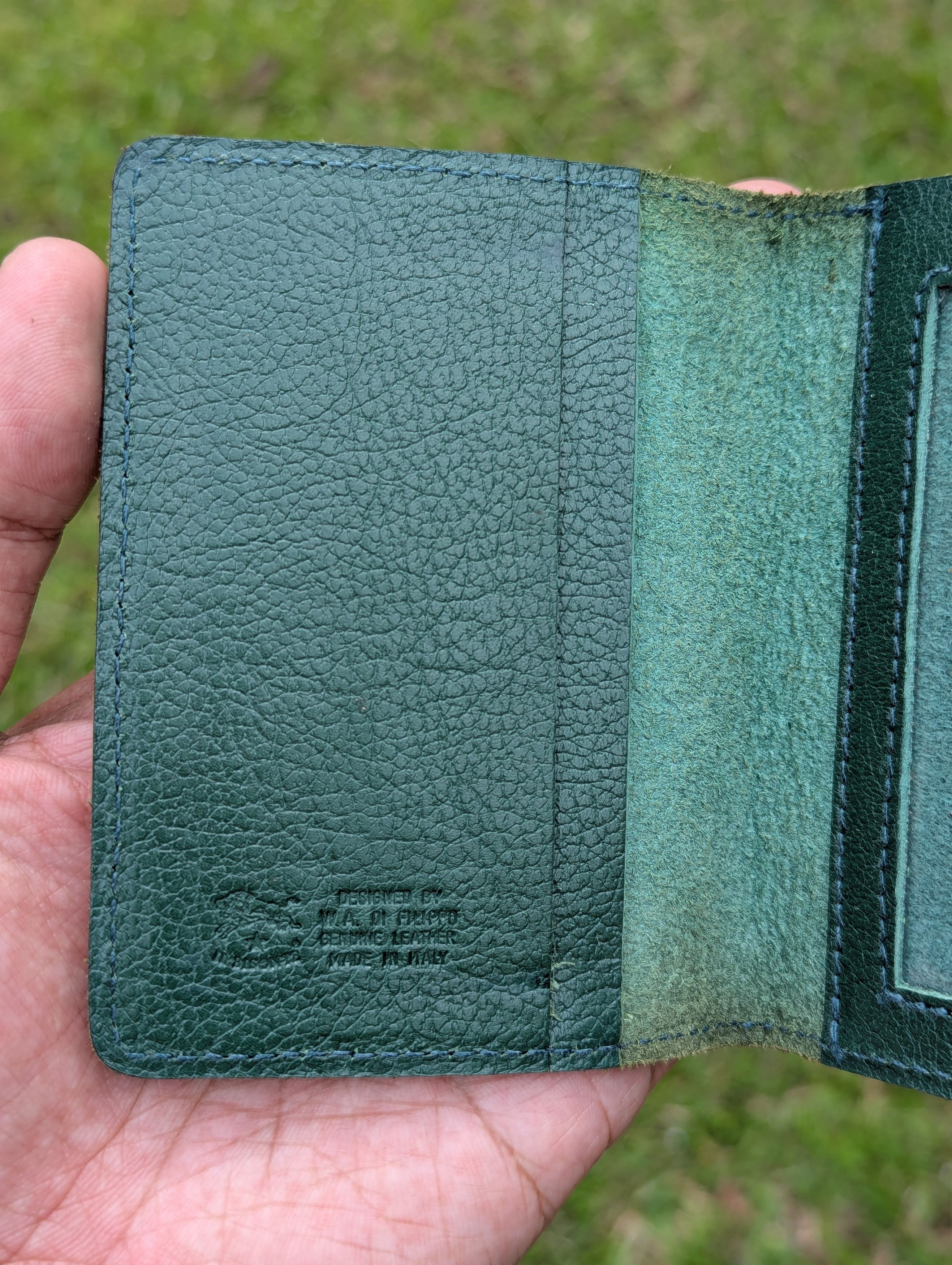 Il Bisonte Il Bisonte Leather Wallet Cardholder Made in Italy Size ONE SIZE - 3 Thumbnail