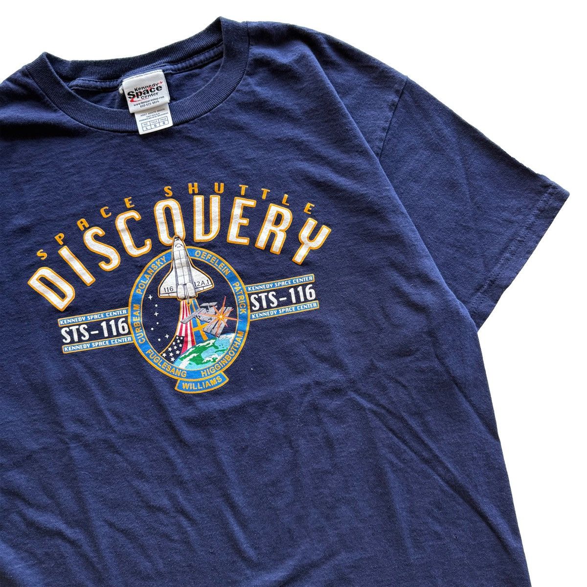 Vintage 2006 Vintage NASA STS-116 Discovery Tee Size US L / EU 52-54 / 3 - 2 Thumbnail