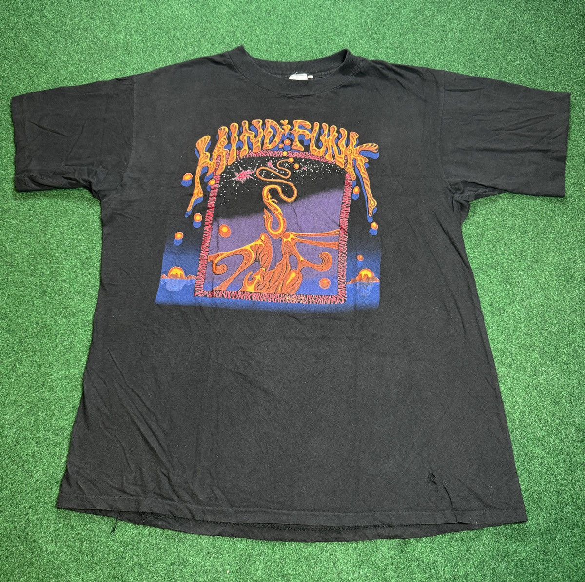 Band Tees × Vintage Vintage 90s Mind Funk Alternative Band Funk Metal T Shirt Size US L / EU 52-54 / 3 - 1 Thumbnail