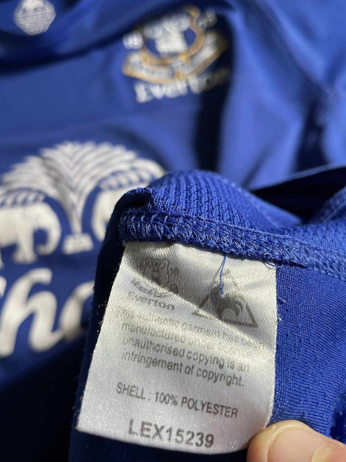 Le Coq Sportif Vintage Le Coq Sportif Everton 2010/2011 Football Shirt RARE Size US M / EU 48-50 / 2 - 8 Thumbnail