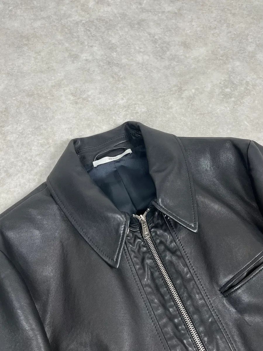 Yves Saint Laurent 2000s Yves Saint Laurent Black Leather Premium Jacket Size US M / EU 48-50 / 2 - 5 Thumbnail