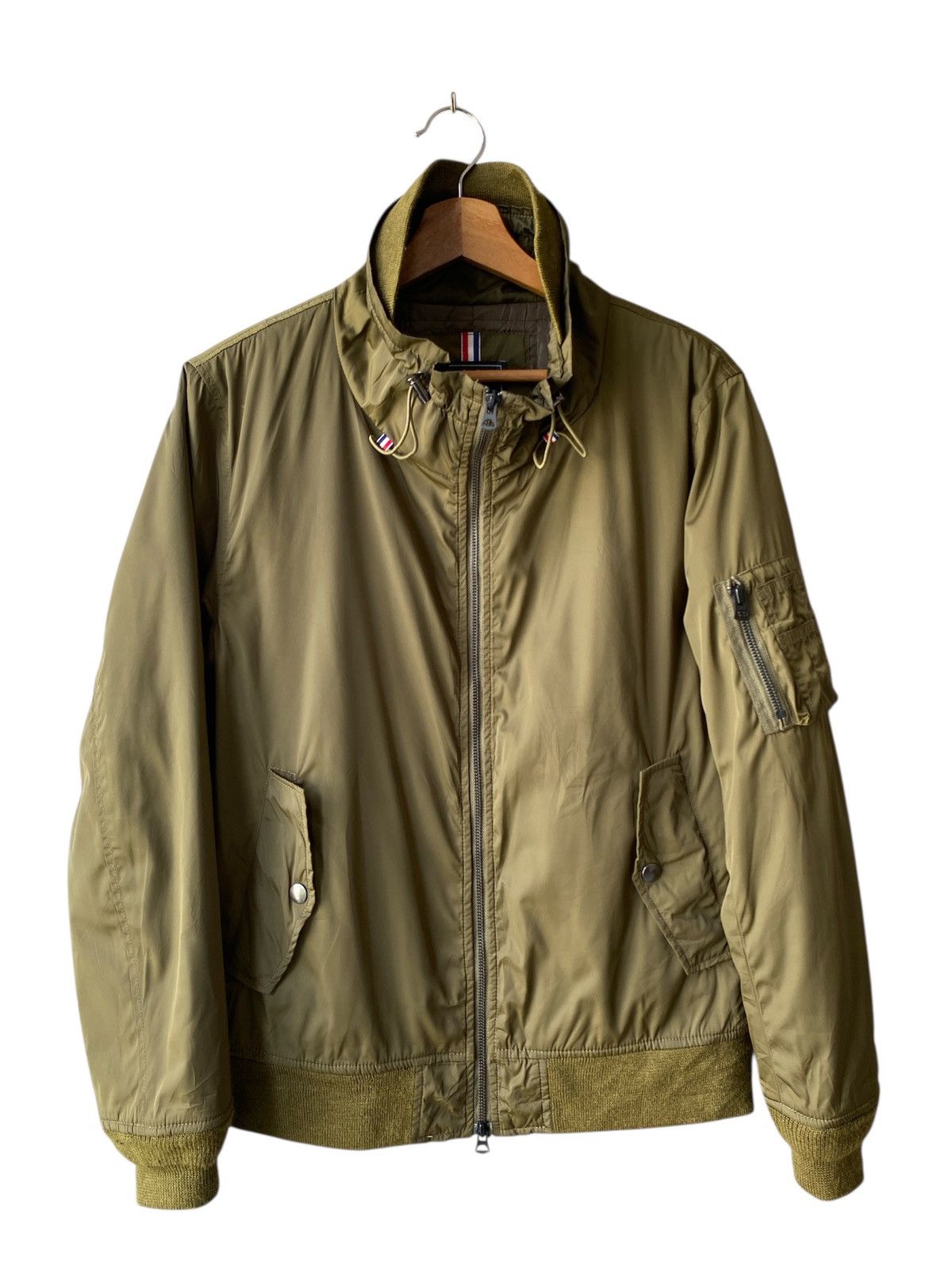 Japanese Brand Beams Heart Japan Olive Green Bomber Jacket Size US M / EU 48-50 / 2 - 1 Thumbnail