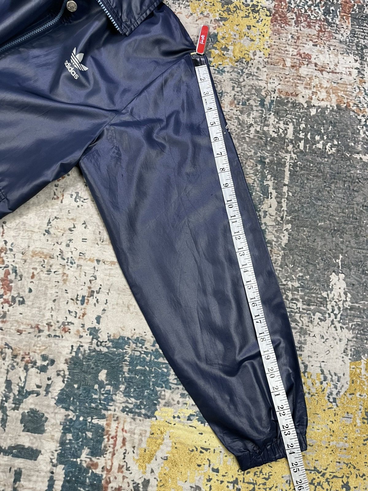 Adidas Vtg 60s/70s Adidas Trefoil Windbreaker Size US M / EU 48-50 / 2 - 15 Thumbnail