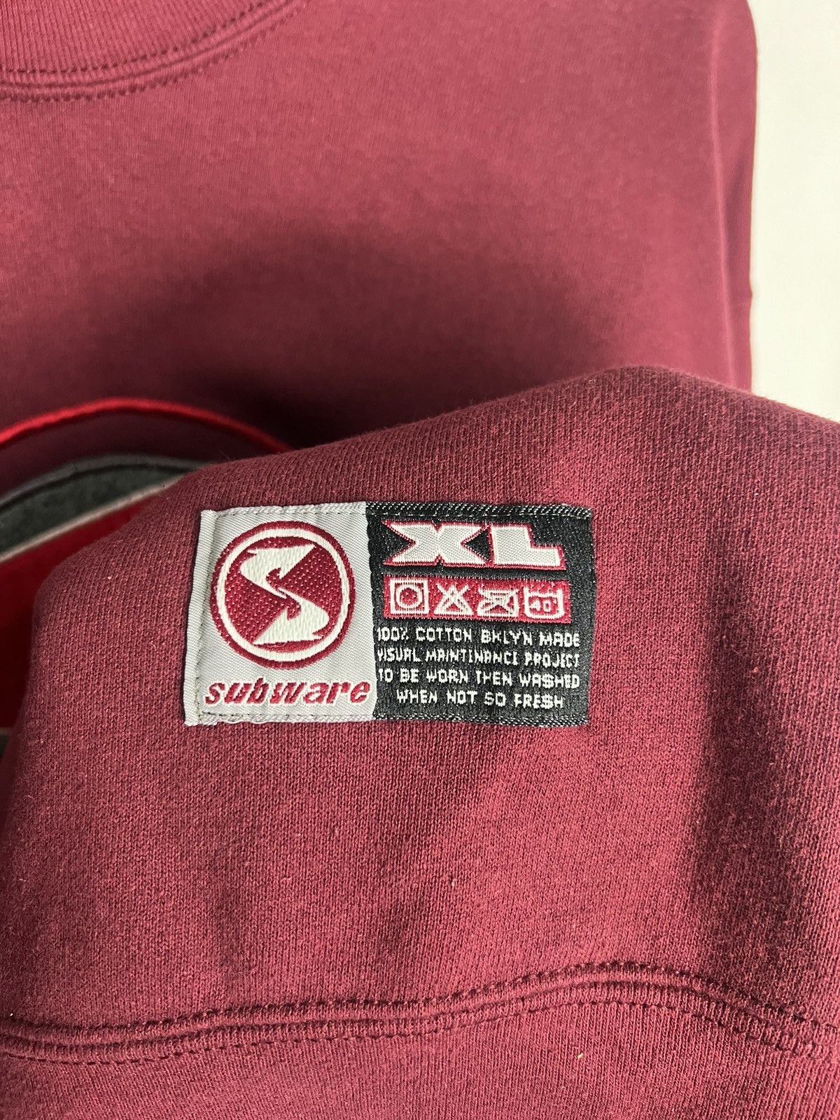 Recon × Subware × Vintage Vintage 1990s OG Subware Logo Crewneck Sweatshirts Size US L / EU 52-54 / 3 - 3 Thumbnail