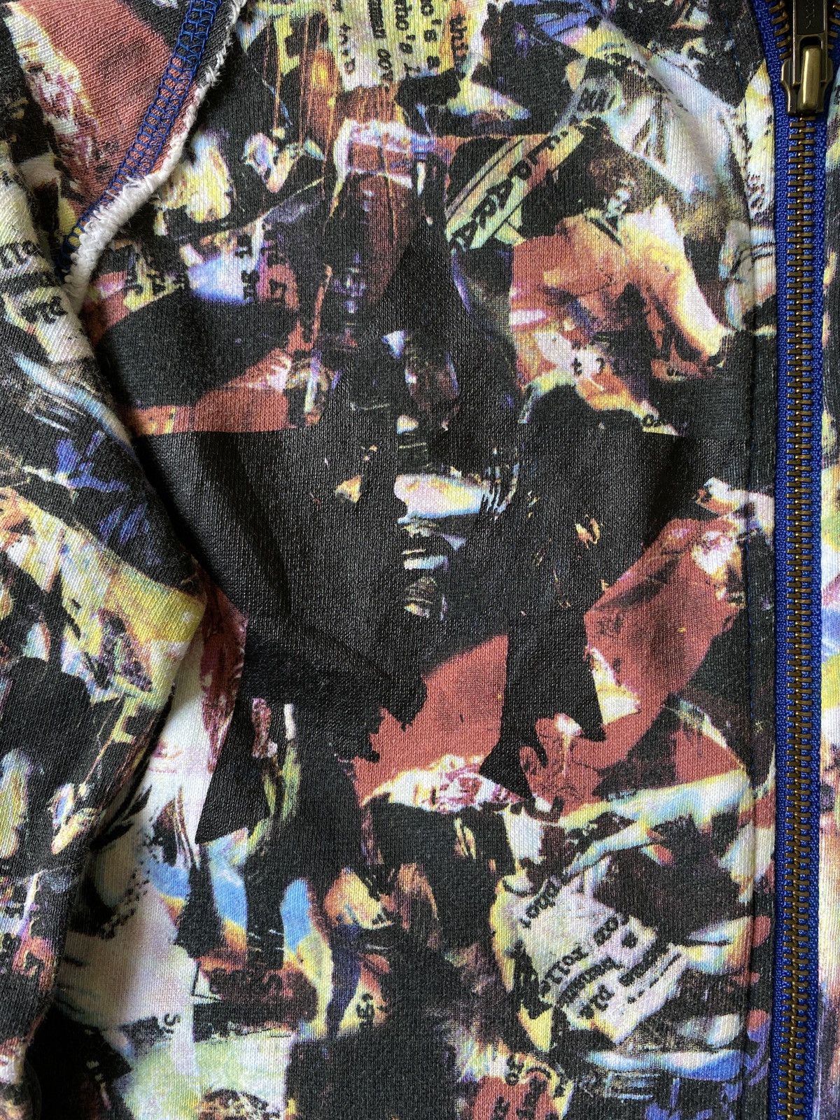 Japanese Brand Glad News Japan Fullprint Design Fur Hoodie Size US S / EU 44-46 / 1 - 19 Thumbnail