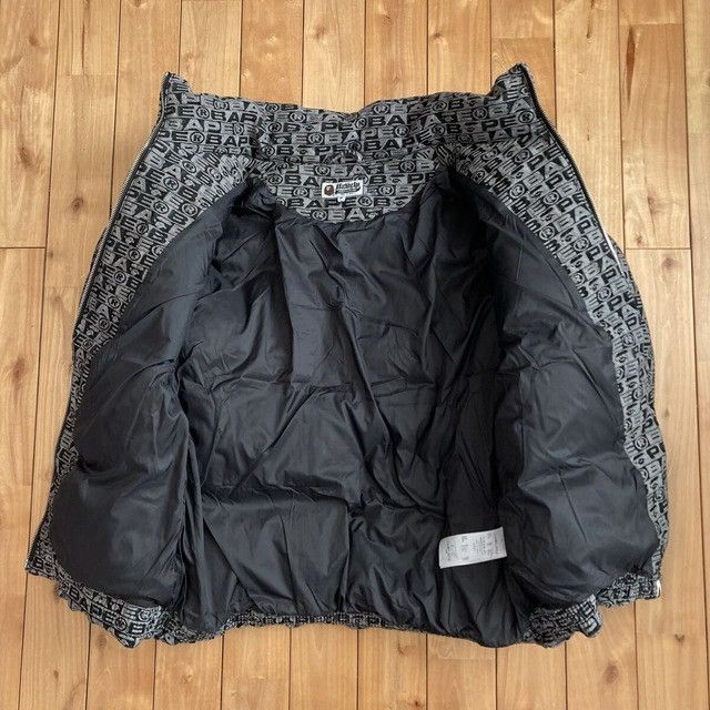 Bape BAPE FACE LOGO Monogram Puffer Down Jacket a bathing ape Size US M / EU 48-50 / 2 - 8 Thumbnail