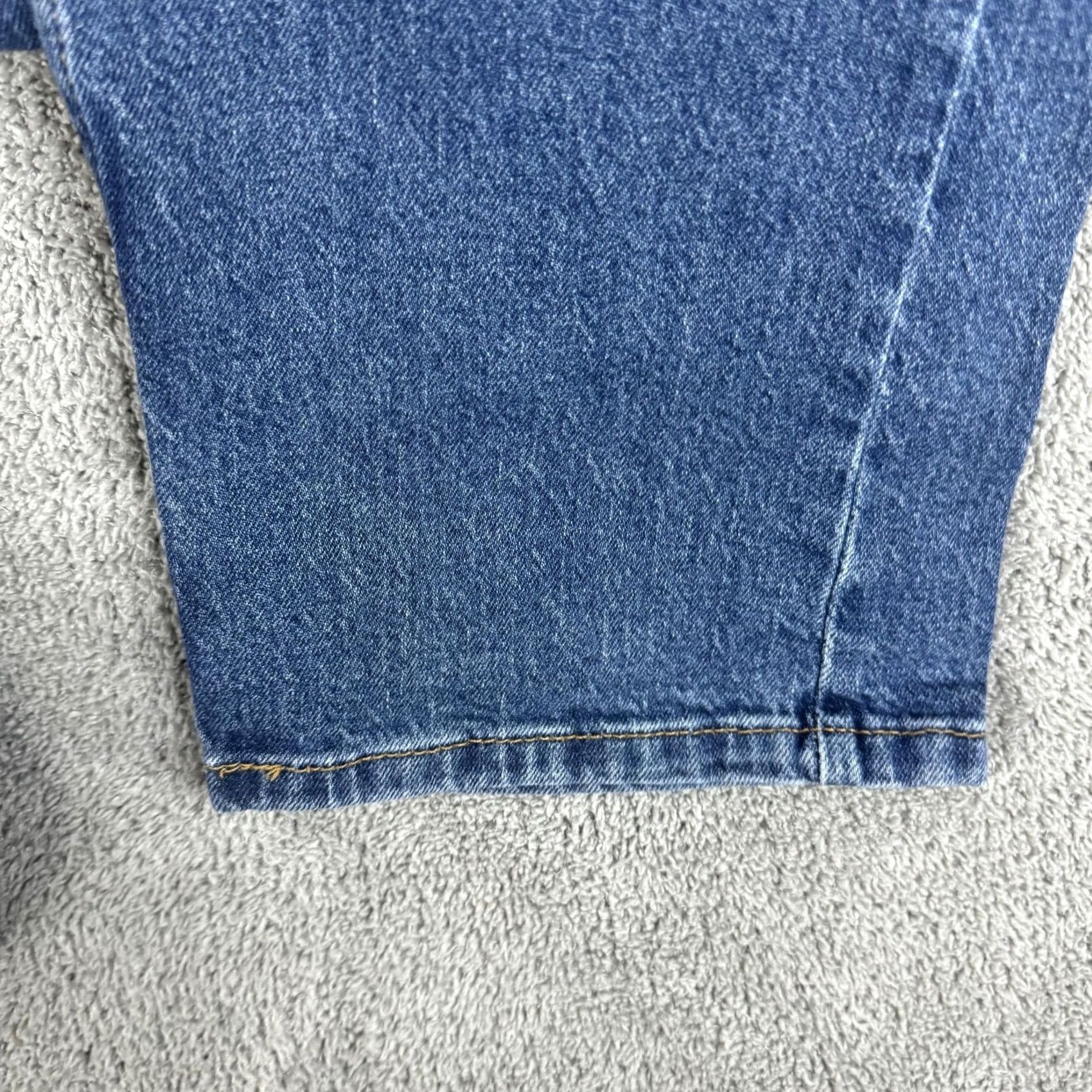 Levi's Levi's 505 Jeans Mens 36x30 Blue Denim Straight Regular Fit WaterLess Size US 36 / EU 52 - 6 Thumbnail