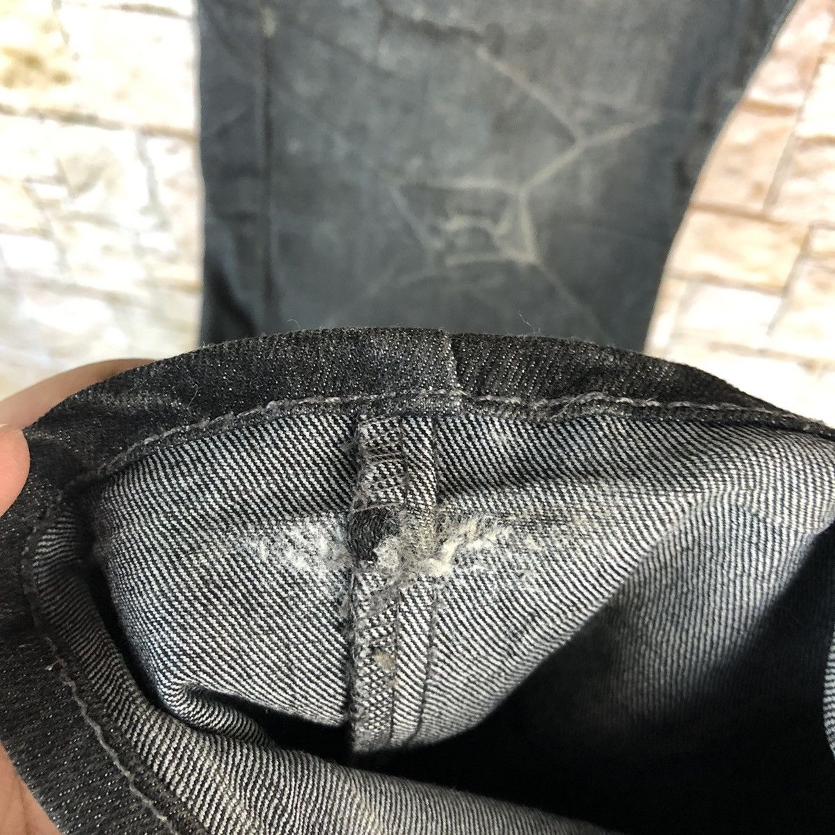 Japanese Brand Japan vintage Black Denim jeans Pants #A639 Size US 29 - 10 Thumbnail