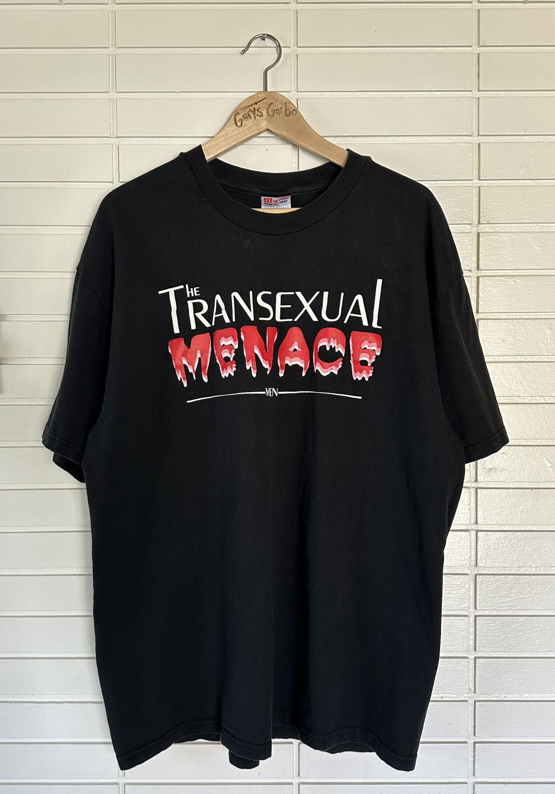 Hanes × Vintage Vintage Rare The Transexual Menace LGBTQ T-Shirt XL Hanes Size US XL / EU 56 / 4 - 1 Thumbnail