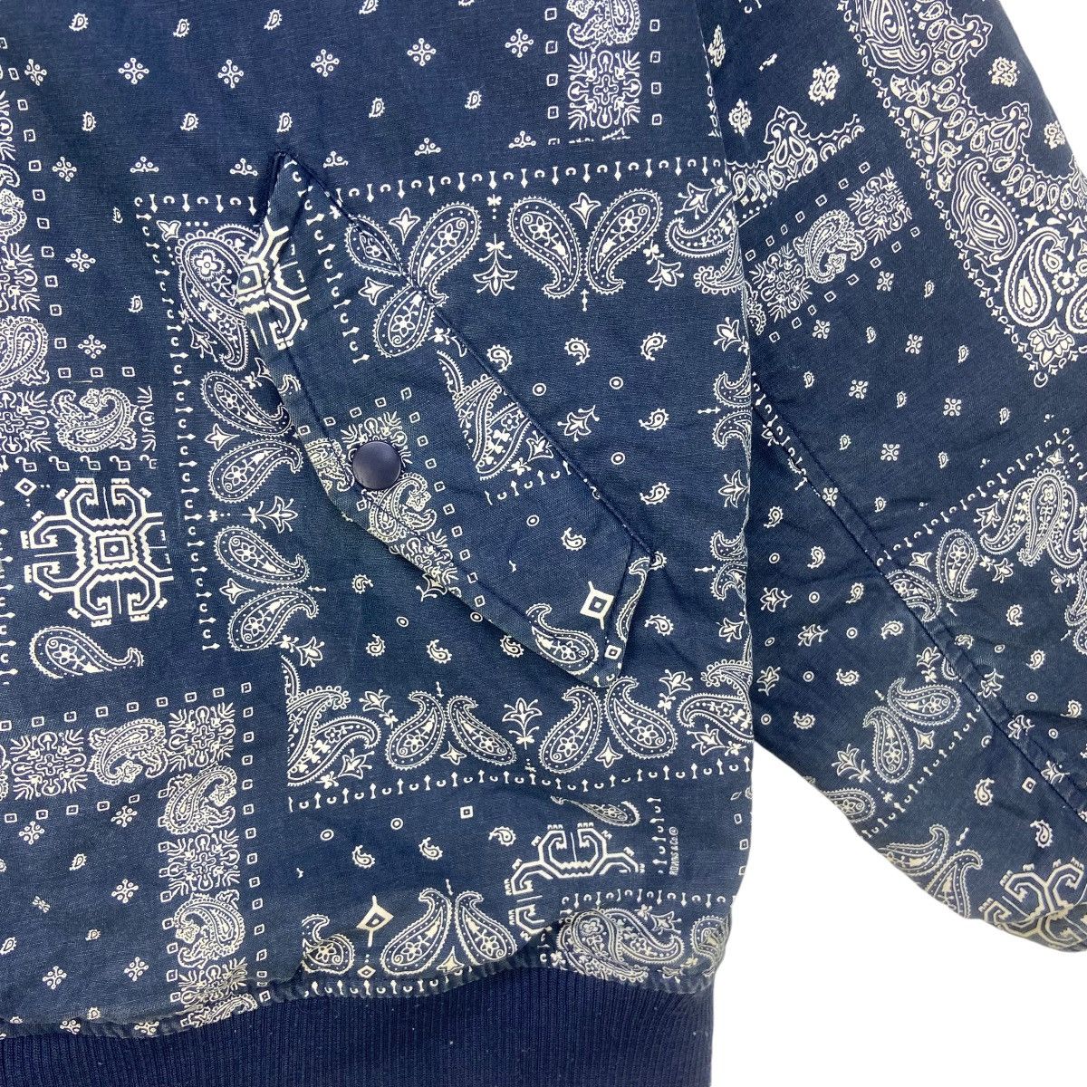 Japanese Brand Rodeo Crowns And Co. Wide Bowl Paisley Bomber Style Size US M / EU 48-50 / 2 - 6 Thumbnail
