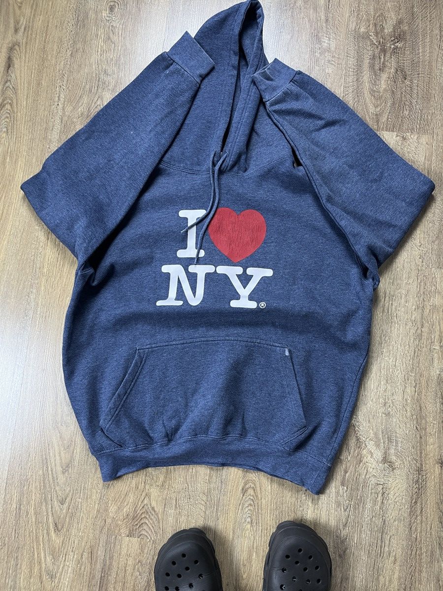 Other ➕ vintage I love nyc New York City tourist souvenir hoodie Size US L / EU 52-54 / 3 - 2 Thumbnail