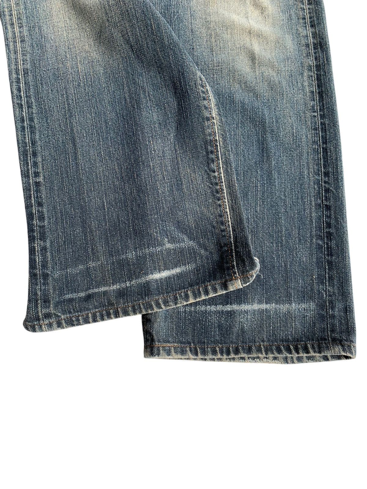 Edwin × If Six Was Nine × Kapital VINTAGE EDWIN 505Z SELVEDGE FADED MUDWASH DISTRESSED DENIM🎌 Size US 31 - 14 Thumbnail