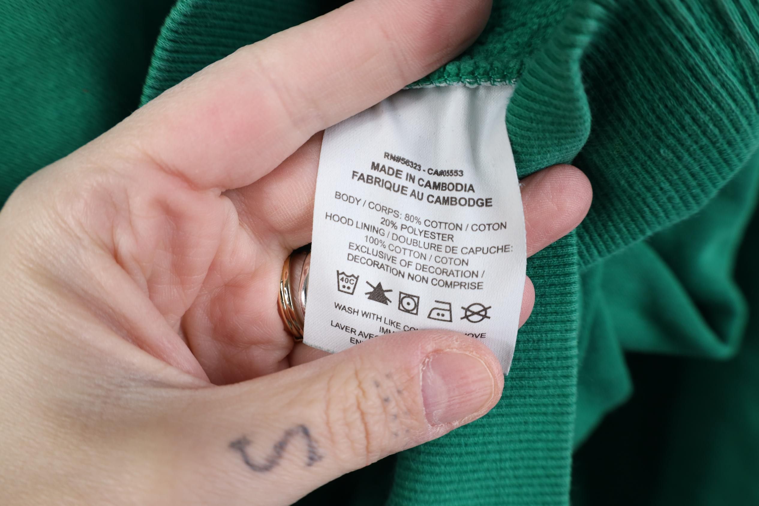 Nike Vintage Y2K Nike Center Swoosh Oversize Cropped Boxy Hoodie Size XL / US 12-14 / IT 48-50 - 12 Thumbnail