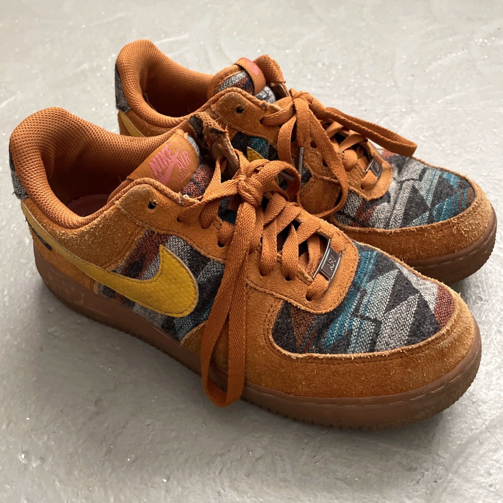 Nike Nike Air Force 1 N7 CQ7308-700 Gold Sneaker Mens 8 Nike Air Force 1 Size US 8 / EU 41 - 4 Thumbnail